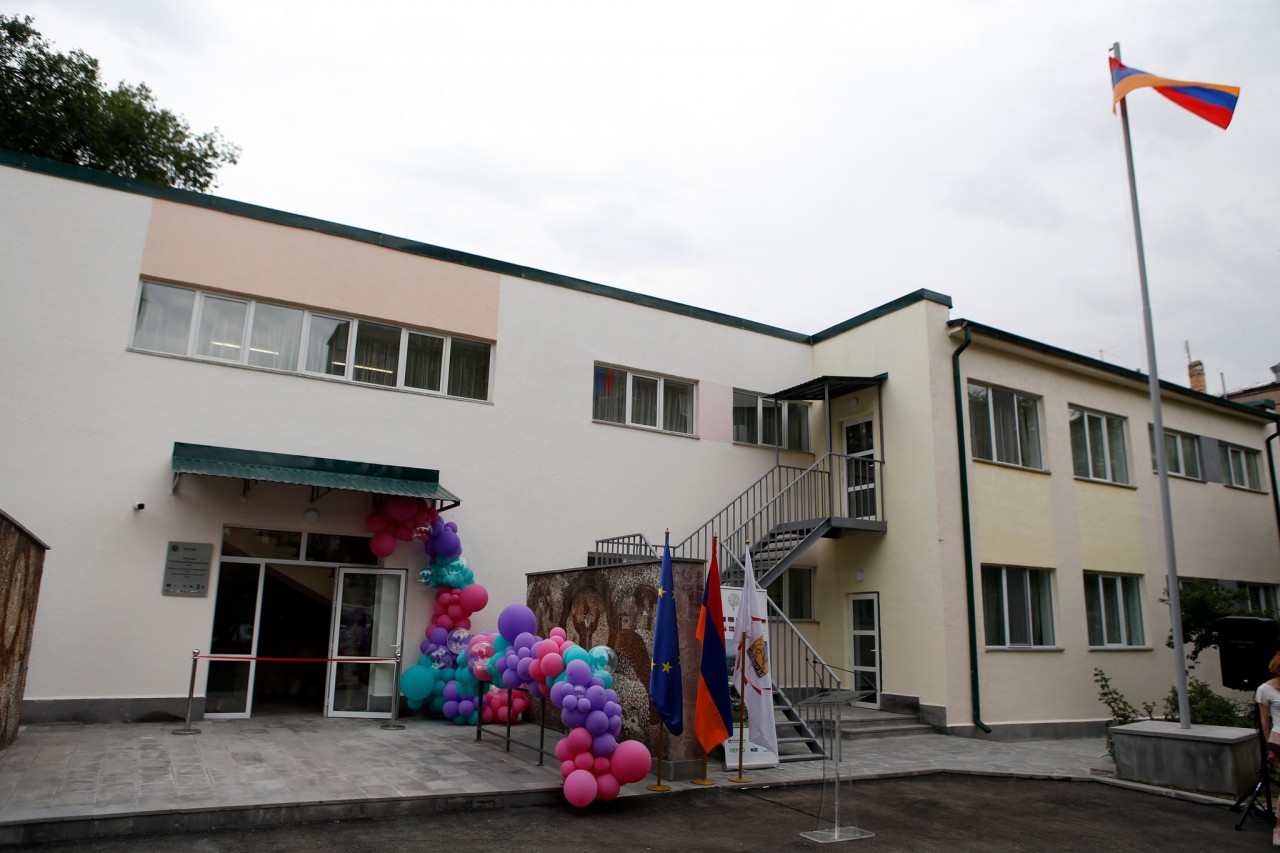 Energy efficiency retrofitted no 22 kindergarten has reopened