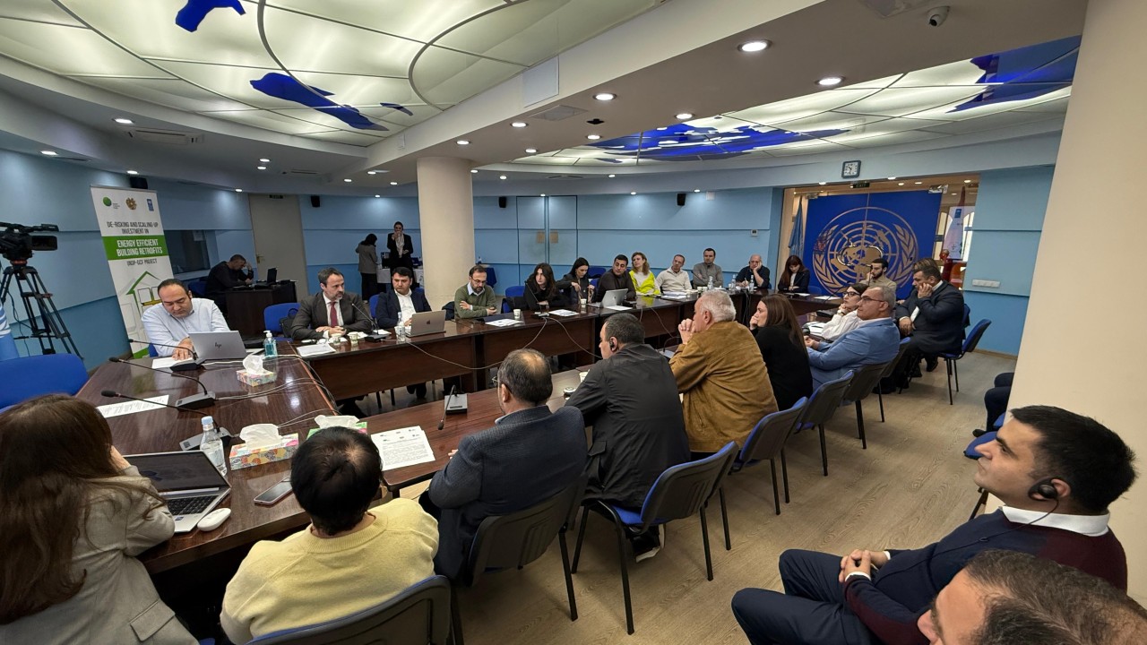 Շենքերում էներգաարդյունավետ ներդրումների ռիսկերի նվազեցման թեմայով աշխատաժողով